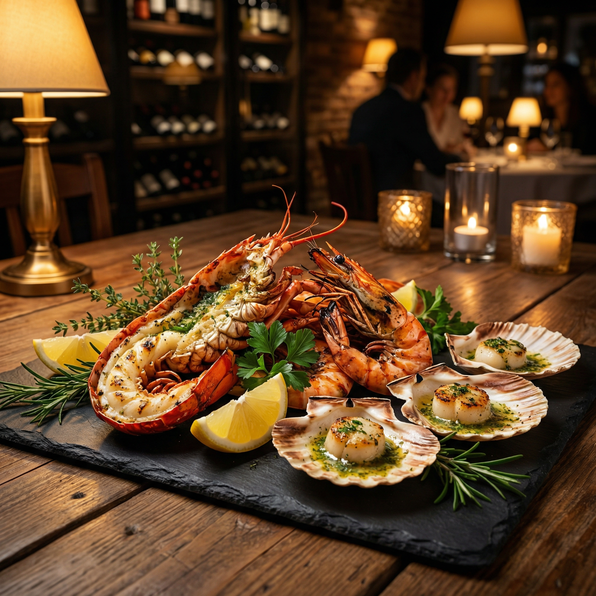 Mediterranean Fresh Seafood Platter